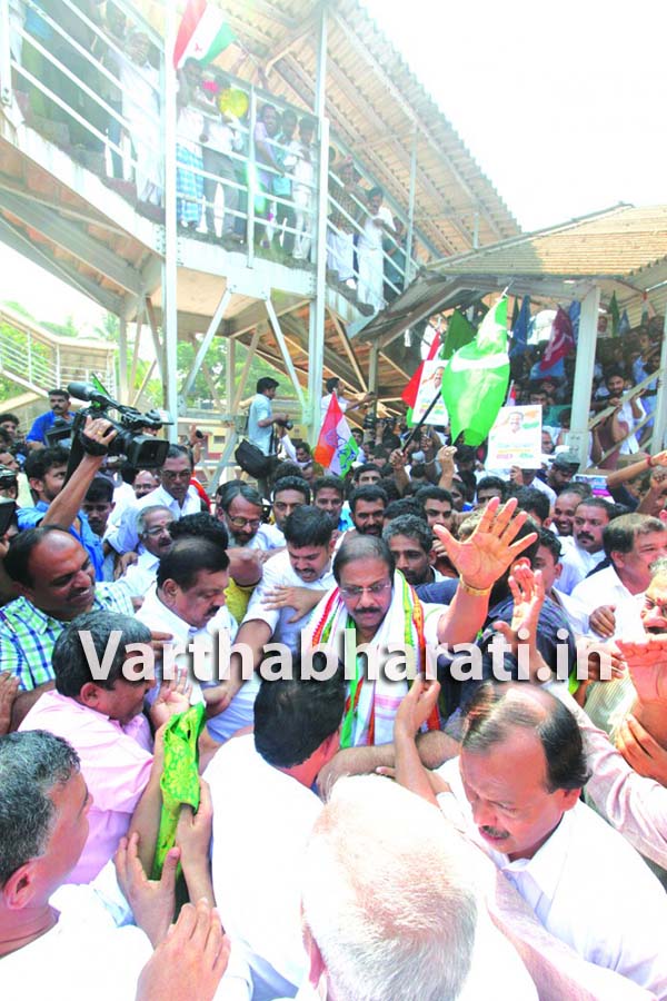 ಕಾಸರಗೋಡು : ಎಡರಂಗ ಉದುಮ ಕ್ಷೇತ್ರದಿಂದ ಕಣಕ್ಕಿಳಿದ ಕೆ. ಸುಧಾಕರನ್